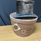 Antique  Dobbs Fifth Avenue New York Hat And Oval Hat Box