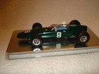 1 24 Scale  Vintage  Classic  Cox F1 Brm Slot Car In Display Case 