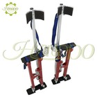 Aluminum Adjustabl Drywall Stilts Tool 24-40 In For Taping Painting Painter Red