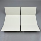 Vintage Lot Of Two Floral Fold A Note Cards Watercolor Style Dahlias Forget-me