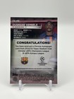 2022 23 Stadium Club Chrome Ucl Ousmane Dembele Auto 5 25 Orange Prism Refractor