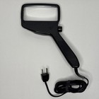 Vintage Bausch   Lomb Illuminated Magnifying Glass Rectangular Light Up  Working