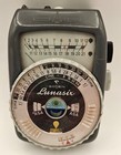 Vtg Gossen Lunasix Light Exposure Meter W leather Case