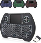 Backlit Mini Wireless Keyboard With Touchpad Mouse Combo Remote Control With    