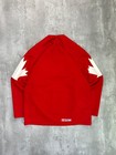 Vintage 1984 Team Canada Cup Ccm Maska Graphic Hockey Jersey Size Small Red