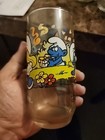 Vintage Smurfette Glass 1983