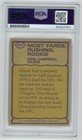 Earl Campbell  hof 91  Signed 1979 Topps Record Breaker Rookie Card 331 Psa Auto