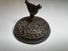 Antique Victorian Cast Iron Tobacco Press Ornate Scrollwork Tobacciana 3 25 