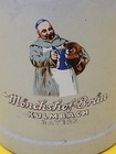 Vintage Friar M  nchshof Brau Kulmbach Bayern German Beer Stein Ceramic  5l Rare 