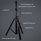 Proreck Tripod Speaker Stands Pair For Dj Pa Speaker System Adjustable Height