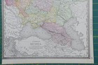 Russia Vintage Original 1889 Rand Mcnally World Atlas Map Lot