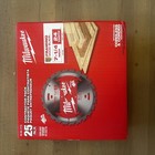 Milwaukee 7-1 4 In 24t Framing Circular Saw Blades 25 Pack Worm Drive 48-40-1713