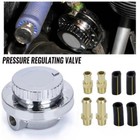 1-6 Psi Universal Adjustable Fuel Pressure Regulator Kit For Carburetor Engine