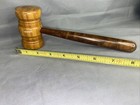Vintage Wood Gavel Auction Law Judge Lawyer Legal Wooden 8 5    X 3 