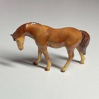 Retired Hagen Renaker Specialty Red Dun Mare   Lying Down Foal Set   Adorable