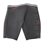 Mens Medium Roka Sim Elite Ii Buoyancy Shorts Neoprene Black Red Tie Waist Surf