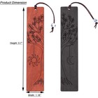 Sun And Moon Wooden Bookmarks Set Of 2 Unique Gifts For Readers Men Women