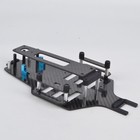 Carbon Chassis Frame Kit For Tamiya Top Force Evo  4wd Buggy Car