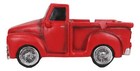 Classic Vintage Red Pickup Truck Hauling Smokes Cigarette Ashtray Figurine