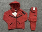 Nike Tech Fleece Set Kids Full Zip Hoodie Jogger Pants Set