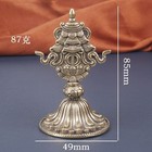 Brass Tibetan Nepalese Eight Auspicious Symbols Amulet Ritual Tool For Buddhist