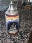 Rare King 3d Neuschwanstein Castle Beer Stein  Handmade  Limited Edition 