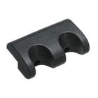 2 Holes Black Cue Holder  Rubber Portable Pool Stick Holder For Billiard Us