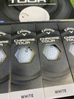 New 2 Dozen Callaway Chrome Tour Golf Balls White