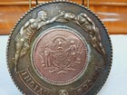 Antique  fat  Belt Buckle - Genuine Tiffany - Indian Scout -x19