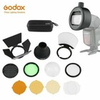 Godox Ad200 Flash Ec-200 Witstro  H200r Round Flash Head ak-r1 S-r1 Temperature