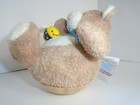 Eden Teddy Bear Musical Wind Up Plush Stuffed Animal 5  Wooden Bottom Twist
