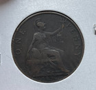 1896 Great Britain 1 One Penny  Bg