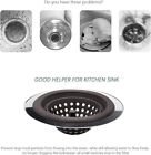 2pcs Sink Strainers flexible Silicone And Stainless Steel Kitchen Sink Drainer