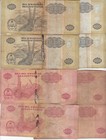 Angola    lot Of 8  Old Issue  Banknotes With Minor Faults damage  A14