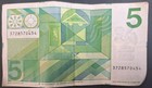 1973 Netherlands 5 Gulden P95  3728570454 