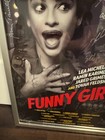 Funny Girl Broadway Window Card Cast Signed Lea Michele Ramin Karimloo Framed