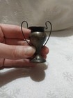 Beautiful Antique Sterling Silver Miniature Trophy 