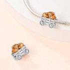 Pandach 925 Sterling Silver Pumpkin Bead Charm For Bracelet   Necklace Pendant