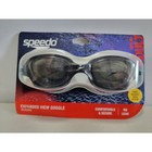 Speedo Adult Seaside Expanded View Goggle Black Anti Fog Uv Protection