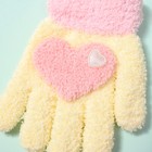 Child Kid Girl Cute Heart Gloves Winter Warm Full Finger Thermal Outdoor Glove