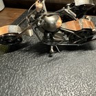 3 -scrap Metal Art Handmade Nuts   Bolts Motorcycle Models  bike Lovers         