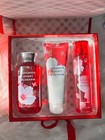 Bath And Body Works Japanese Cherry Blossom Gift Set Full Size Cream Mist Shower