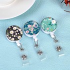 Retractable Id Badge Holder Nurse Badge Reels With Clip Name Card Holders For   