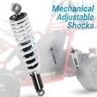 2pcs Go Kart Cart Mechanical Adjustable Shocks Yerf-dog 12  Eye To Eye  3 8   Id