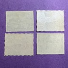 Aden 1949 - Mh Scott 32-35  Upu Issue  75th Anniv Of The Formation Of The Upu 