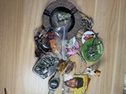 Mixed Junk Drawer Lot Of Vintage Cards watches  Ashtray  Jewelry