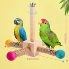Bird Perch Toy  Suitable For Small   Medium Parrots Conures  Cockatiels  Love   