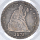 1875 Proof Twenty Cent Piece Pcgs Pr55 Cac Ogh Unique Scarce Type