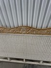 Vintage Pier 1 Imports  Rattan Full Headboard Wicker Jamaica Collection