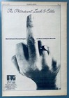 Flo   Eddie 1972 Vintage Poster Advert 1st Album The Phlorescent Leech   Eddie